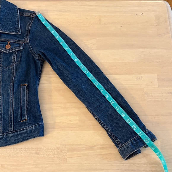 Loft XXSP Fitted Denim Jacket with Copper Buttons, excellent condition - Picture 5 of 10